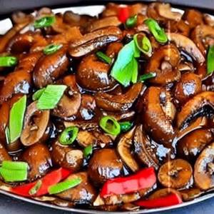 Mushroom Mongolian