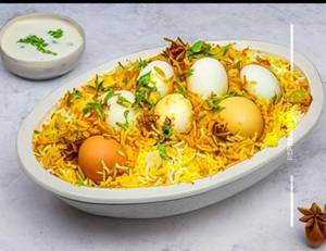Egg Biryani (Half)