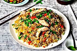 Chicken Hong Kong Fried Rice