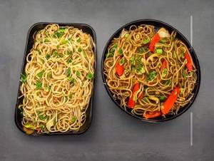 Veg Burnt Garlic Noodles