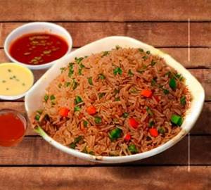 Schezwan fried rice 