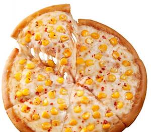 Double Cheese Corn Pizza