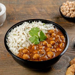 Chole Masala Rice Bowl (500 Ml Container).