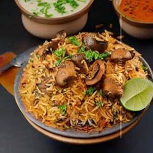 Mushroom Biriyani
