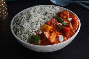 Veg Toofani Rice Bowl (500 Ml Container)