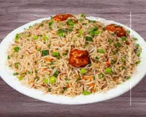 Veg Manchurian Fried Rice