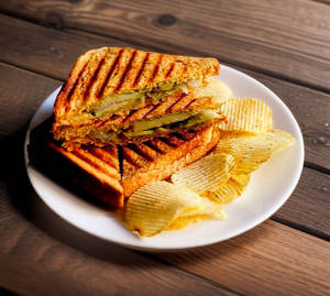 Aloo Methi Malai Sandwich