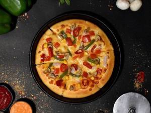 Mushroom com delight pizza