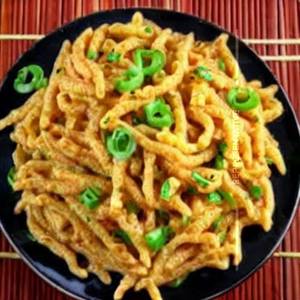 Gobi Fried Pasta
