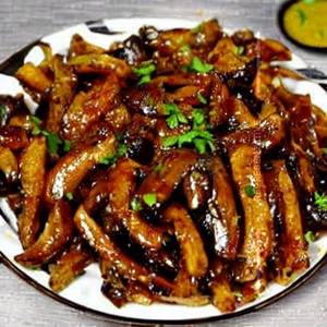 Mushroom Pepper Fry