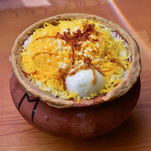 Egg Matka Biryani