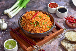 Veg Schezwan Fried Rice