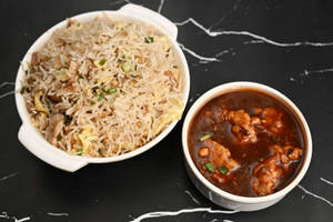 Chicken Manchurian Fried Rice