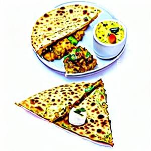 Stuffed Paneer Parantha