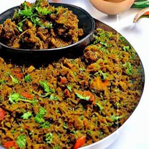 Egg Mutton Kothu Kari