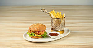 Butter Chicken Burger