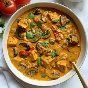 Mushroom Matar Paneer