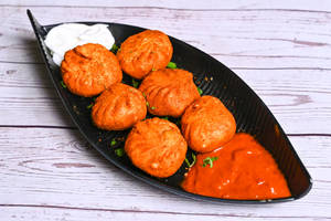 Fried momos [5 pieces] beef