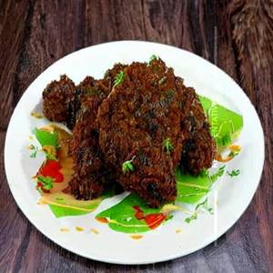 Crispy fried mutton