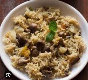 Mushroom Pulao