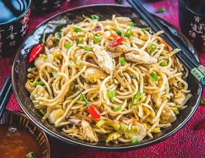 Chicken Triple Schezwan Noodles