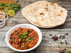 Chicken Angara (boneless) + 2 Tandoori Roti