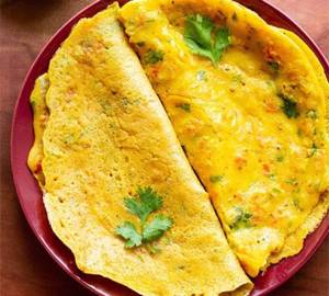 2 Plain Besan Chilla