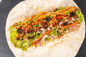 Loaded Chicken Chilly Buritto Wrap