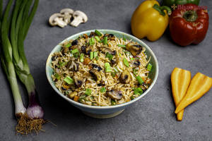 Mushroom Fried Rice