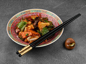 Schezwan Vegetable (sweet-dry)