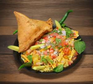 Samosa Bhel
