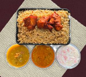 Chicken 65 briyani