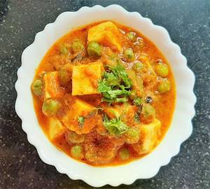 Matar paneer