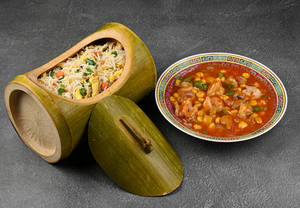 Bamboo Rice Prawn