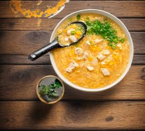 Sweet corn soup [chicken]