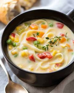 Veg  Cream Soup