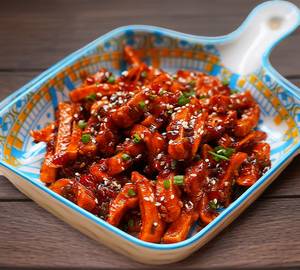 Crispy honey chilli potato