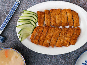 Chicken In Lemon Sauce (sweet-semi-dry)
