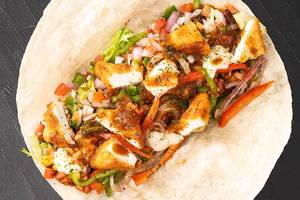 Cheesey Peppy Paneer Buritto Wrap