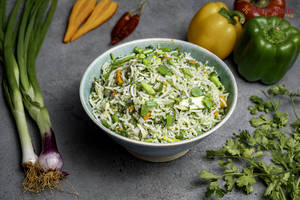 Green Coriander Fried Rice