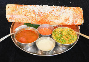 Paneer Tikka Masala Dosa