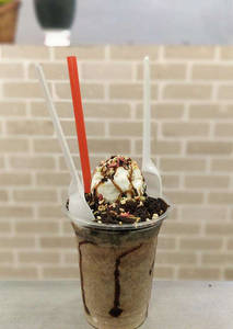 Nutella Brownie Shake