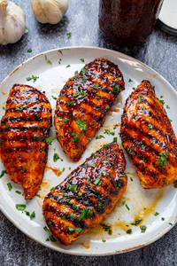 Garlic barbeque chicken