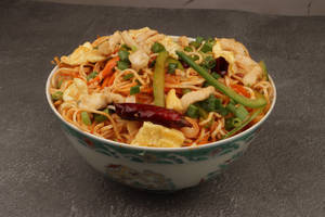 Spicy Chicken Garlic Noodles