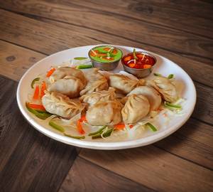 Veg Momos Steam
