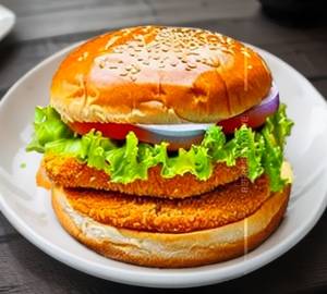 Classic Fish Cheese Burger