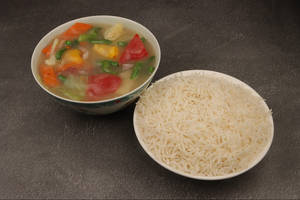 Veg Haiking Steam Rice