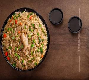 Chicken Mushroom Fried Rice