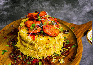 Special Smoked Chicken Biryani
