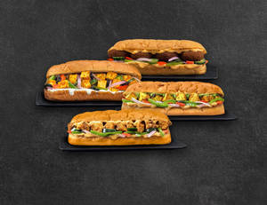 4 Sandwiches @ 105 each [Eligible for coupons too]